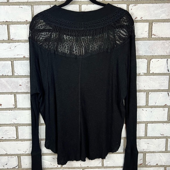 Free People | Spring Valley Lace Trim Top - Picture 8 of 13